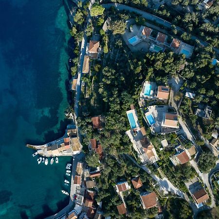 Pangolas Apartments Paxos Longós Dış mekan fotoğraf