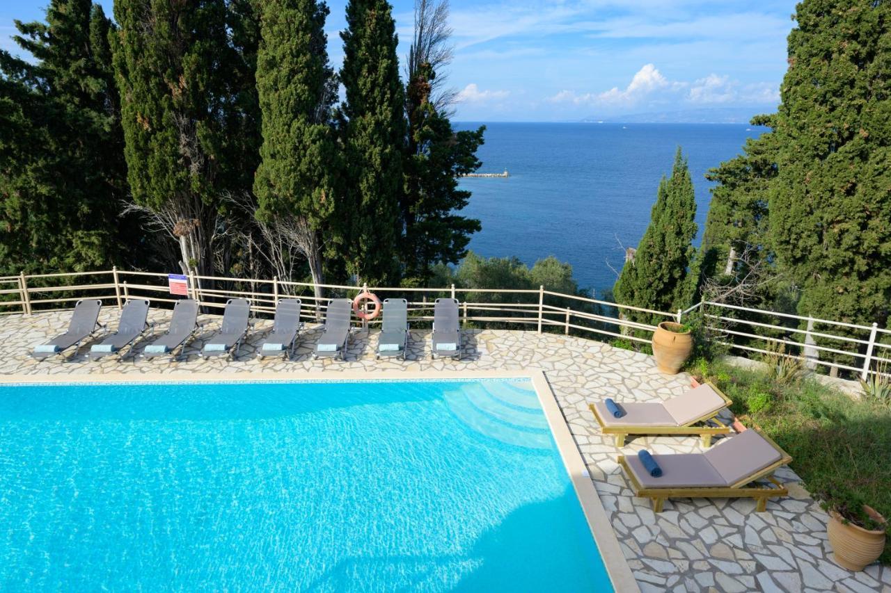 Pangolas Apartments Paxos Longós Dış mekan fotoğraf