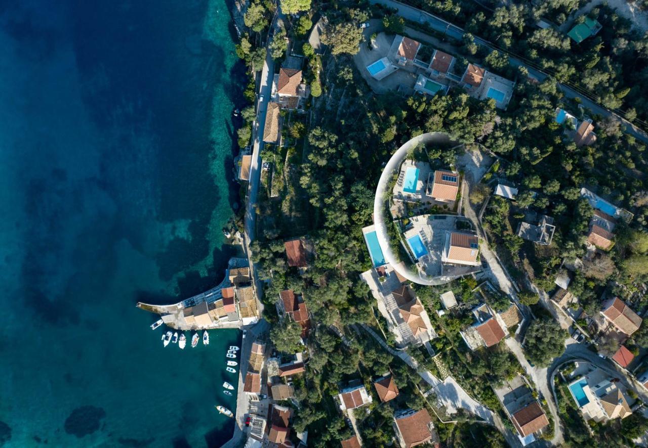 Pangolas Apartments Paxos Longós Dış mekan fotoğraf