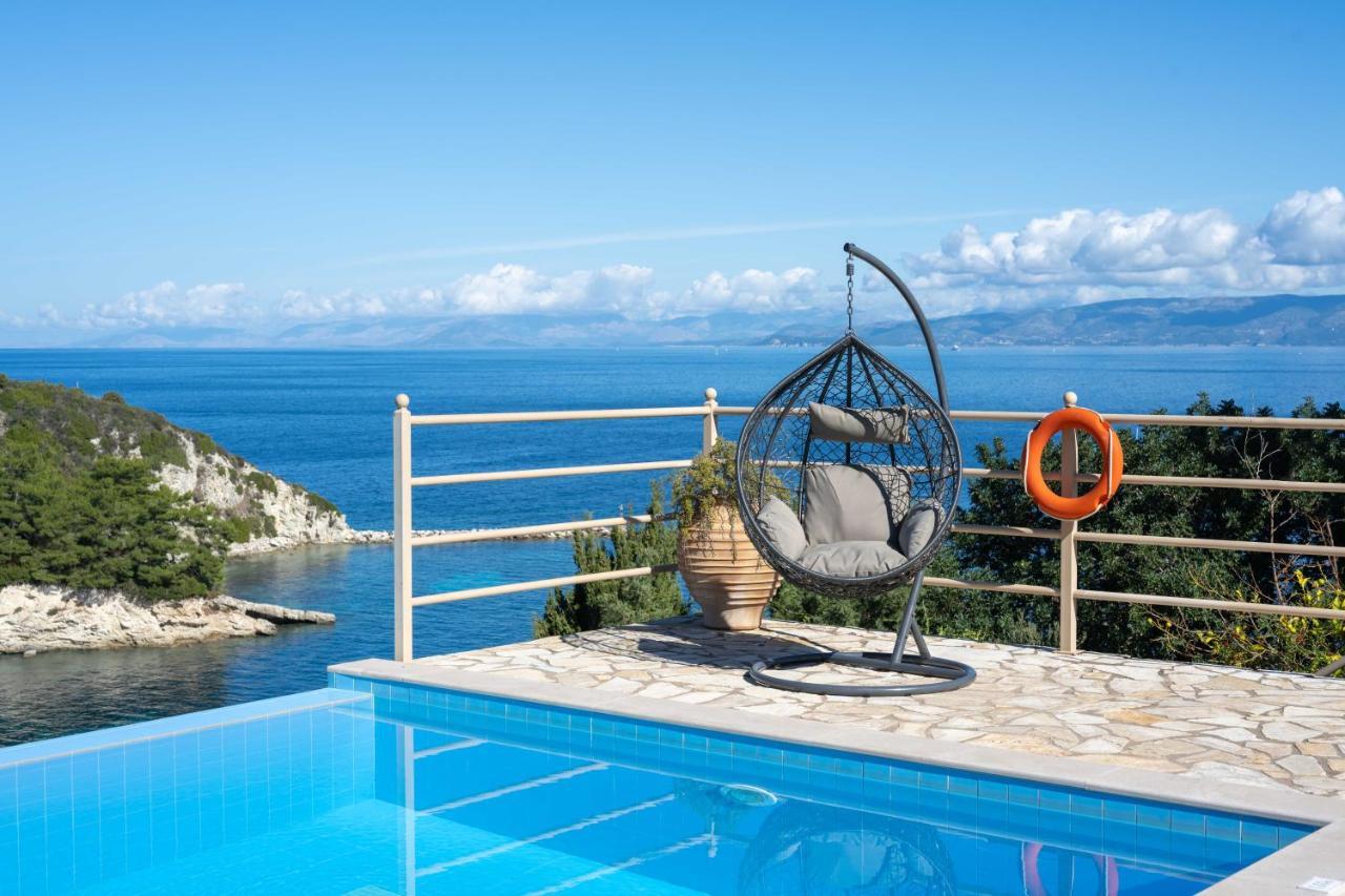 Pangolas Apartments Paxos Longós Dış mekan fotoğraf