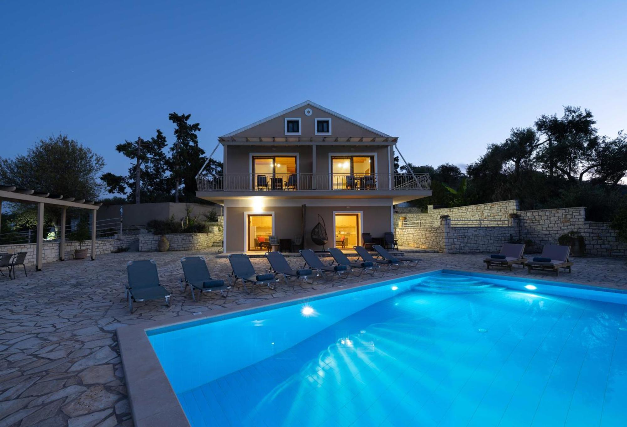 Pangolas Apartments Paxos Longós Dış mekan fotoğraf