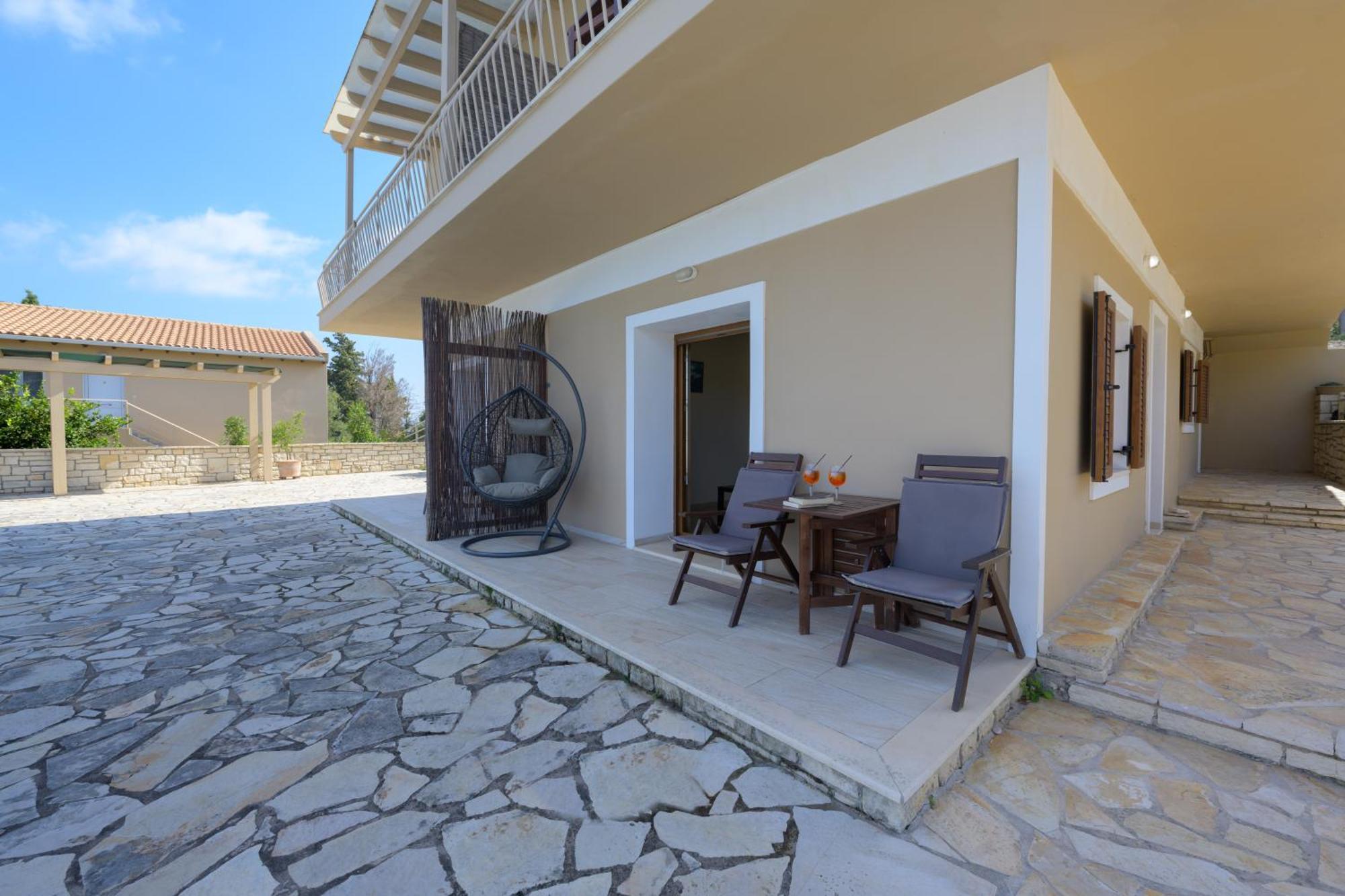 Pangolas Apartments Paxos Longós Dış mekan fotoğraf