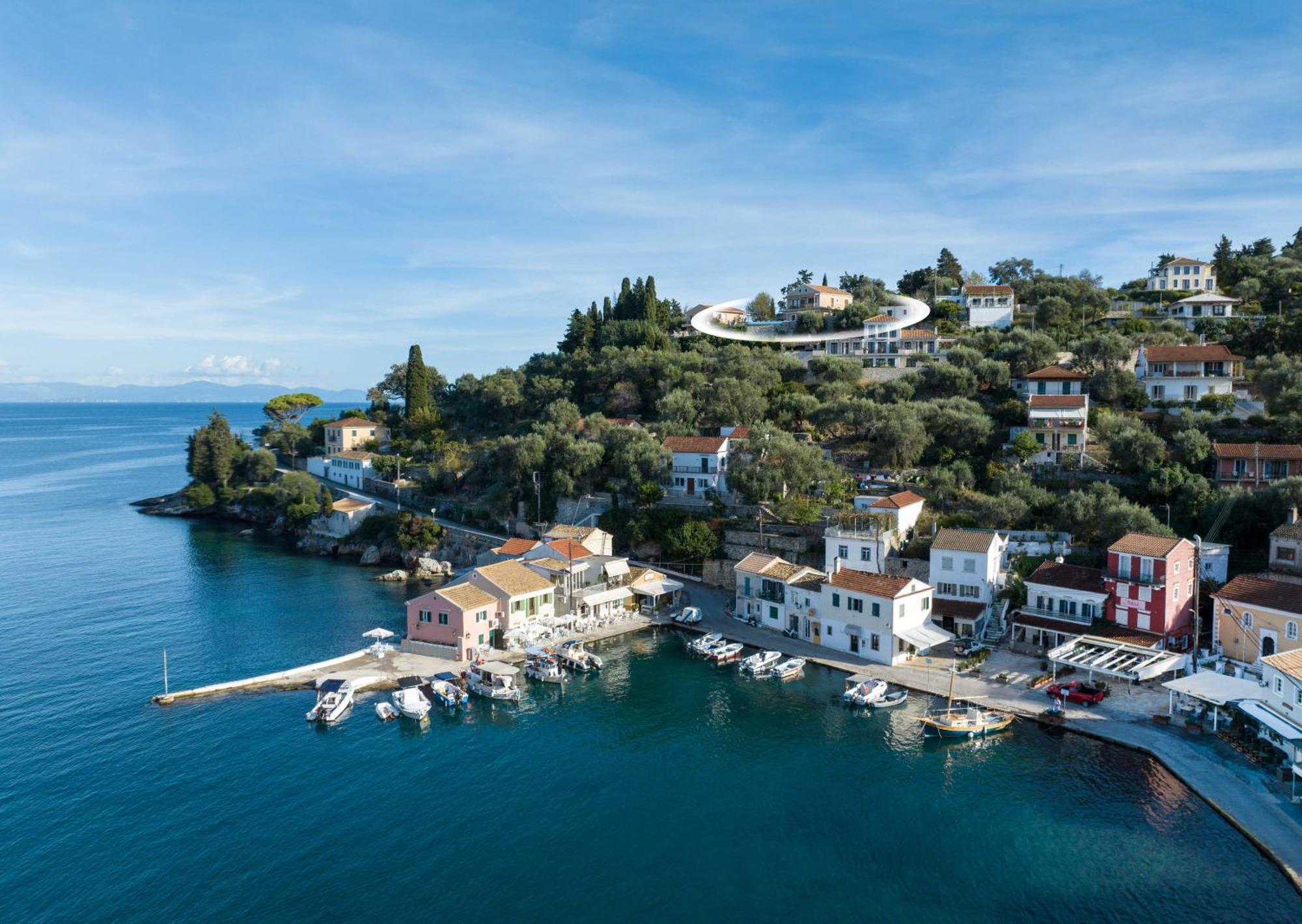 Pangolas Apartments Paxos Longós Dış mekan fotoğraf
